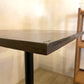 スクラップウッド一本脚テーブル カフェテーブル スクエア型